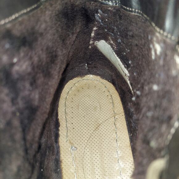 Franceschetti Italy Barneys New York Men's US 10 Brown Leather Ankle Boots - Picture 11 of 13